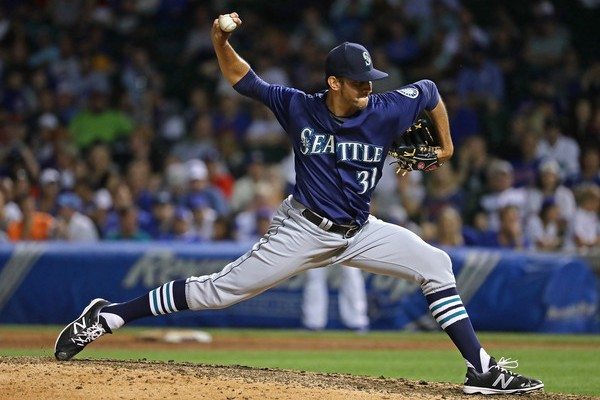 Steve Cishek Seattle Mariners v Chicago Cubs